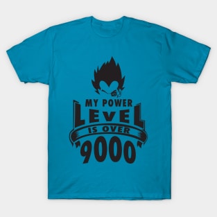 Vegeta Power Level T-Shirt